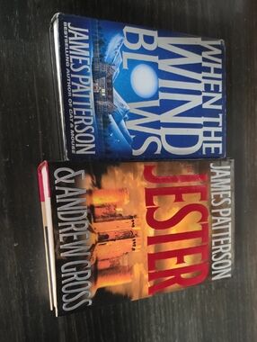 James Patterson hard cover Book Lot of two